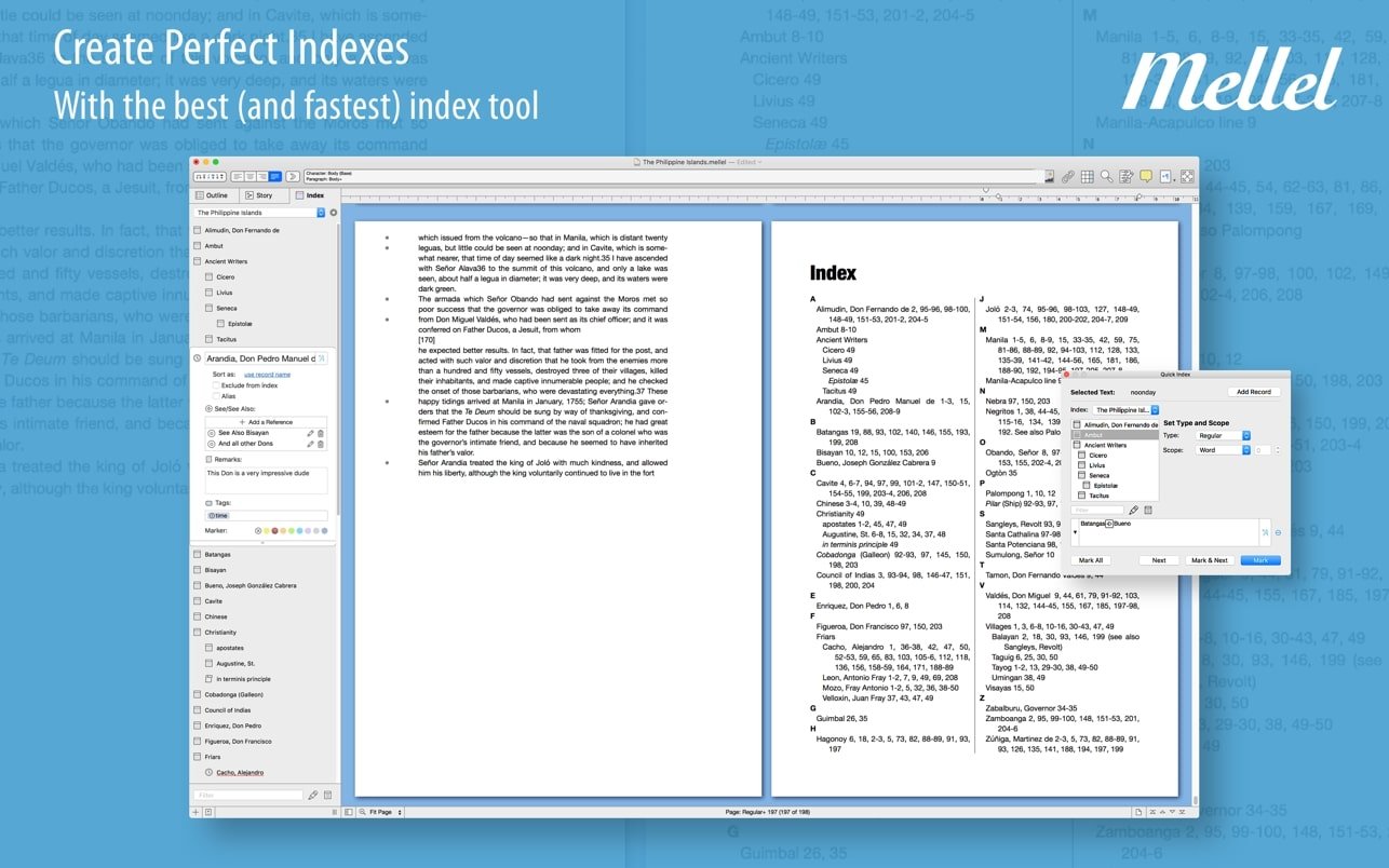 Mellel 6 screenshot 4